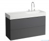 Laufen KARTELL szafka pod umywalkę 118x45cm  szary łupek H4076490336421